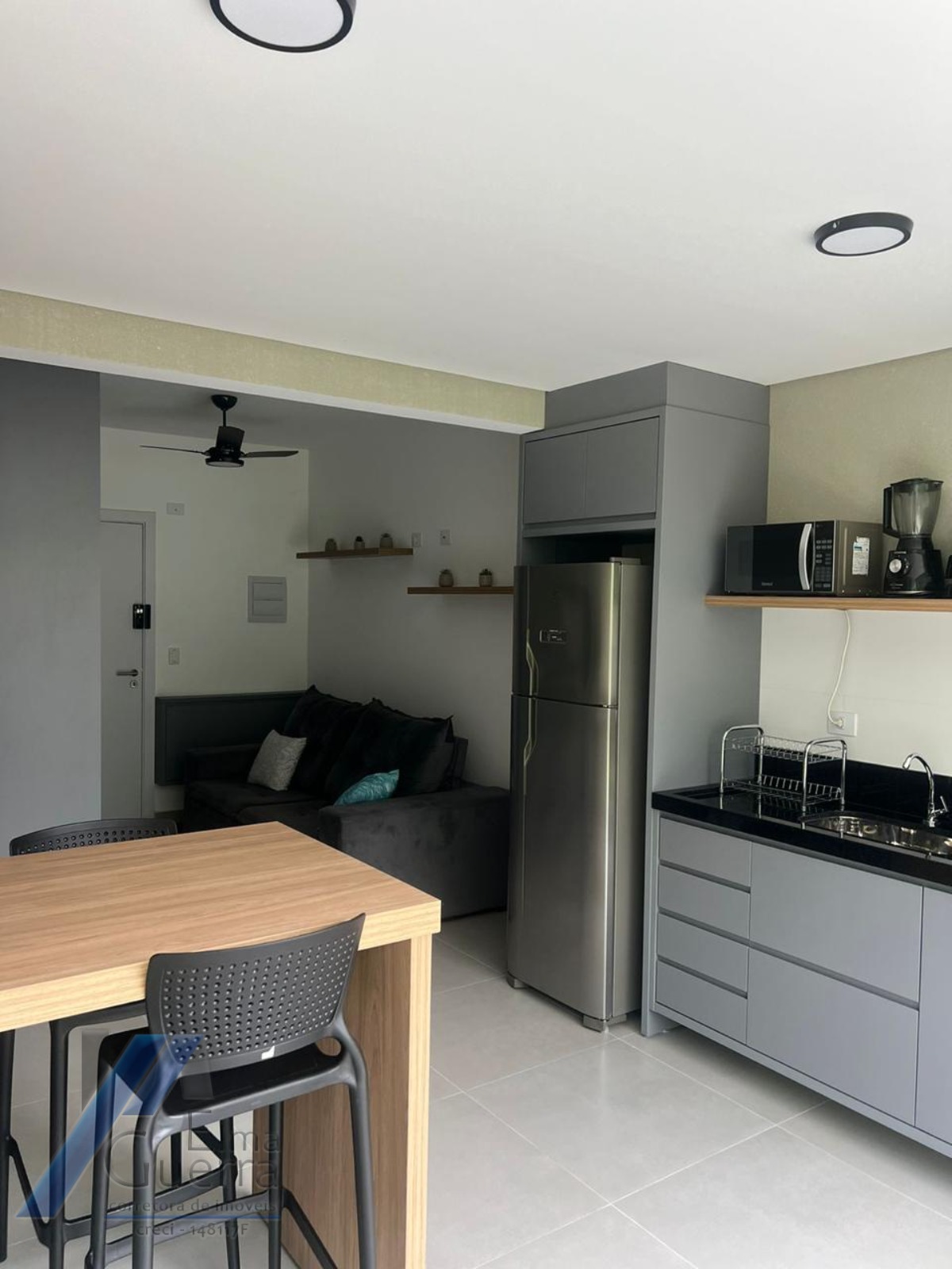 Ubatuba, Toninhas - Apartamento Studio mobiliado.