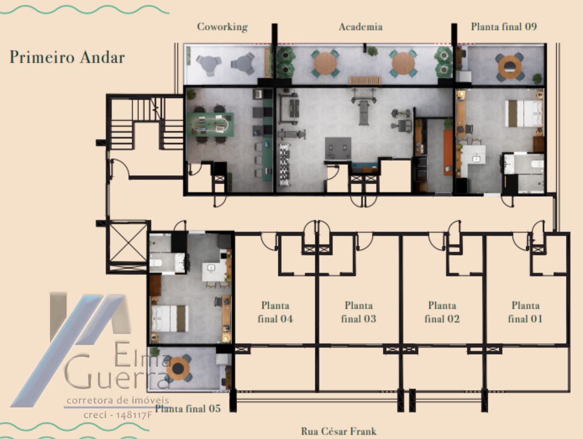 Apartamento à venda com 1 quarto, 36m² - Foto 36