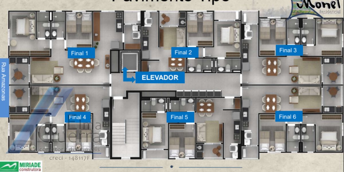 Apartamento, 2 quartos, 61 m² - Foto 13