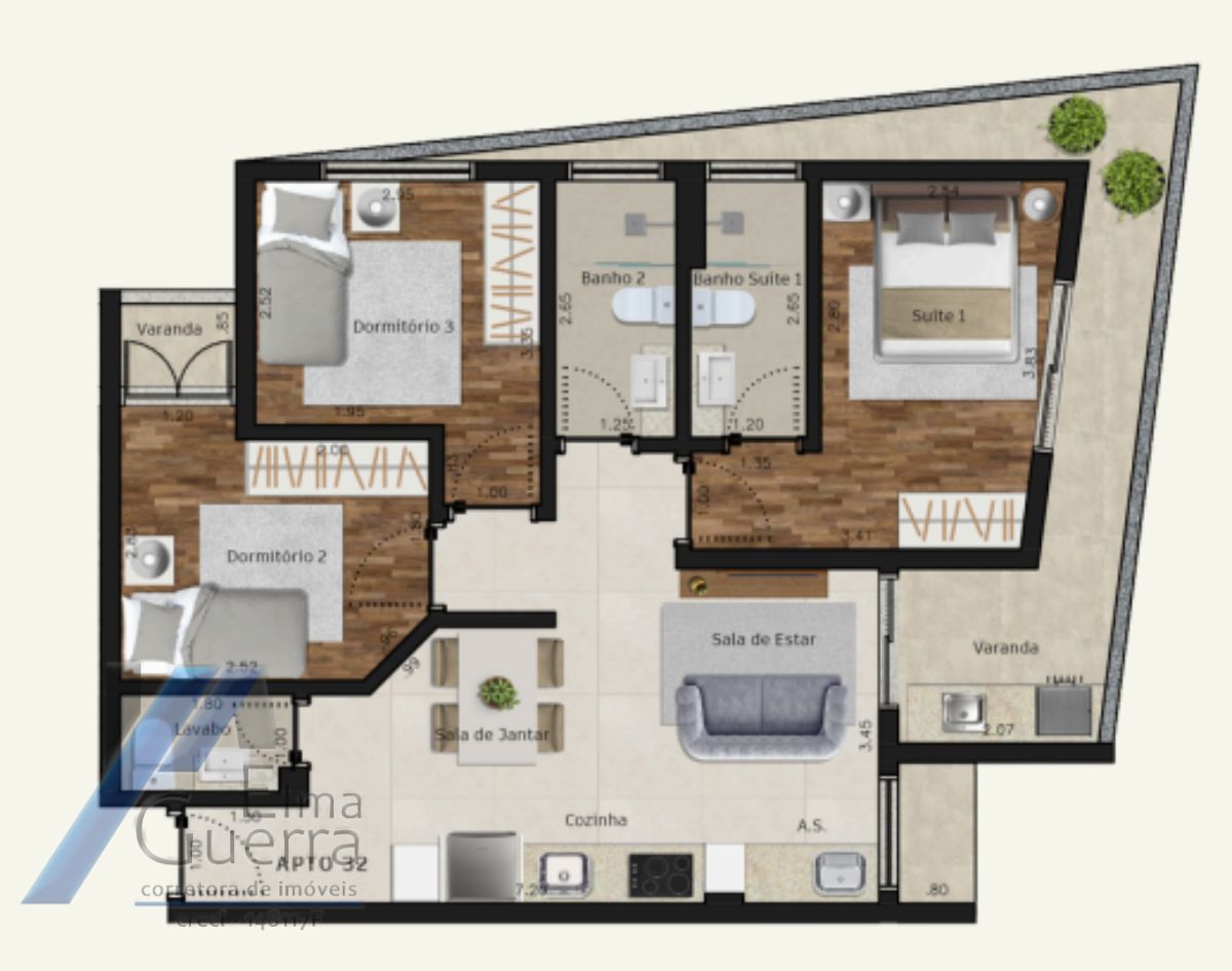 Apartamento, 2 quartos, 65 m² - Foto 21