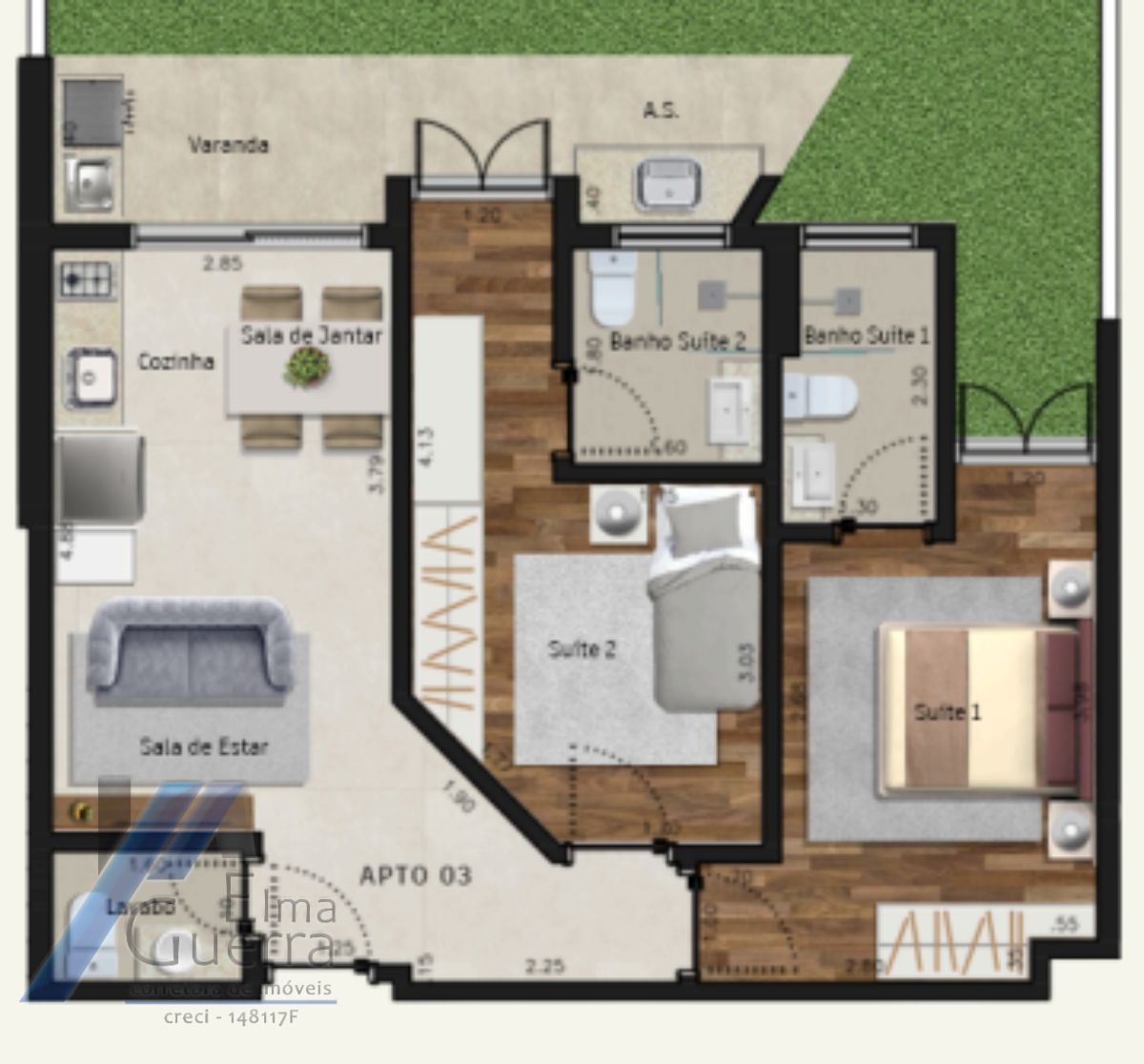 Apartamento, 2 quartos, 65 m² - Foto 11