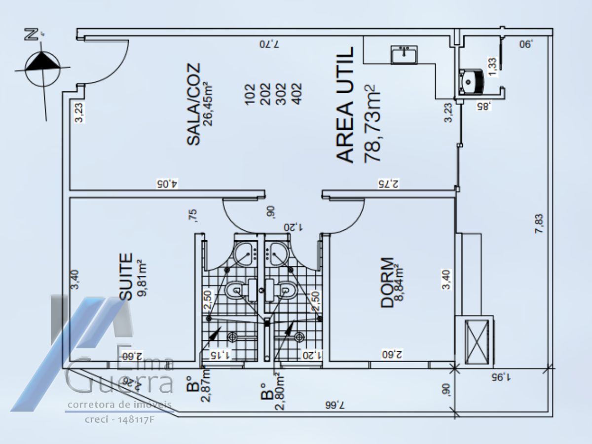 Apartamento, 2 quartos, 78 m² - Foto 16