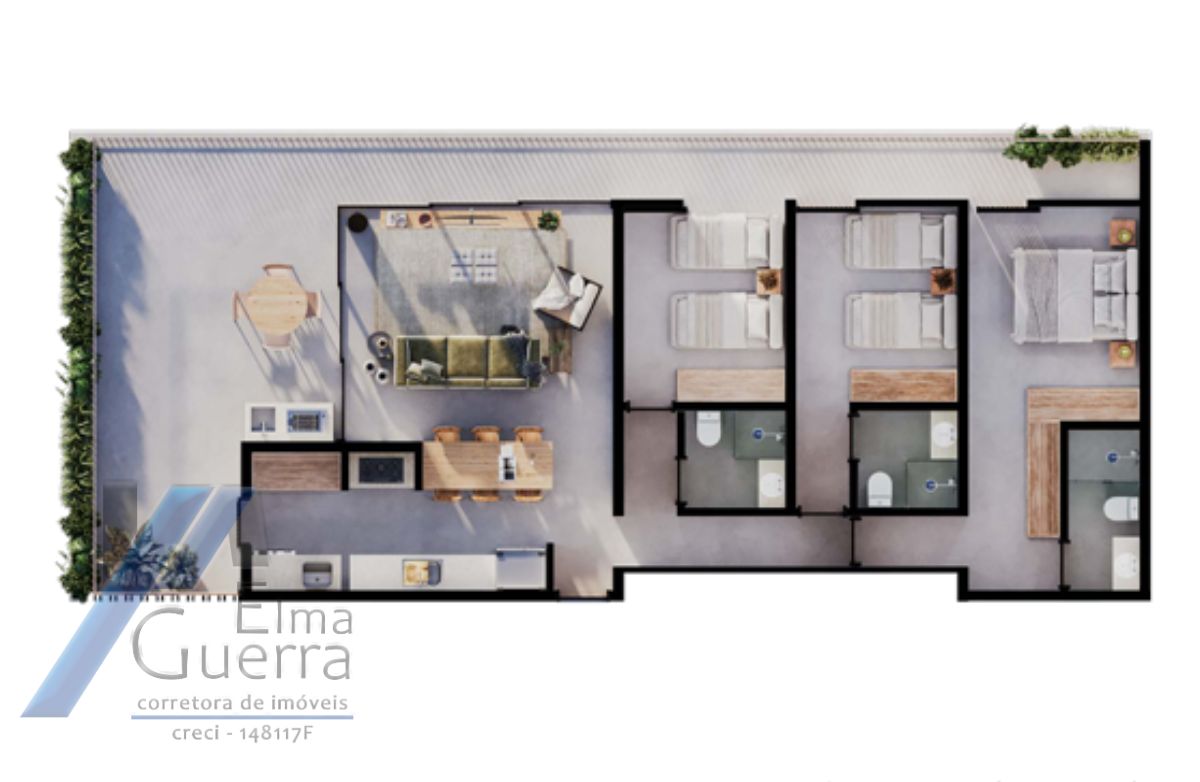 Apartamento, 3 quartos, 140 m² - Foto 8
