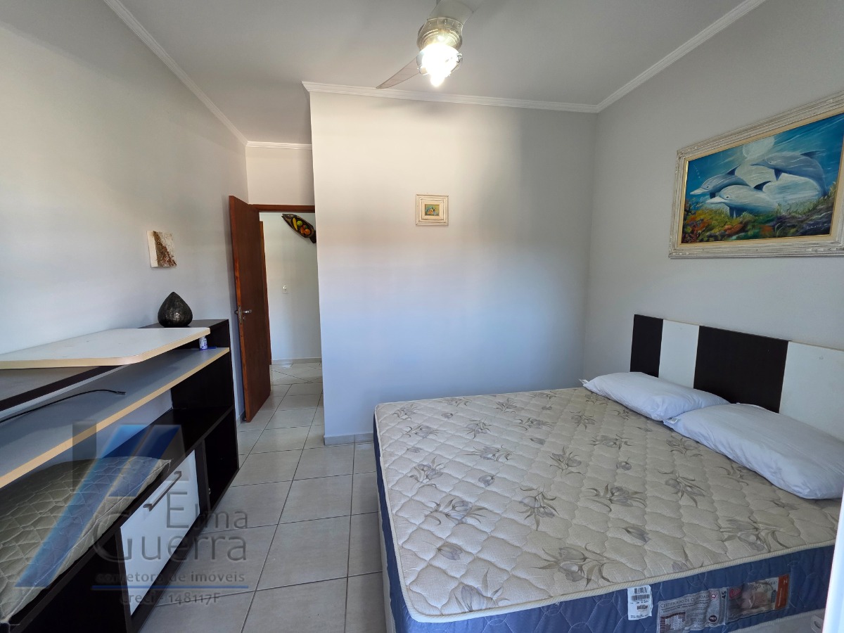 Ubatuba, Centro - Apartamento mobiliado com 2 dormitórios sendo 01 suíte e área de lazer.