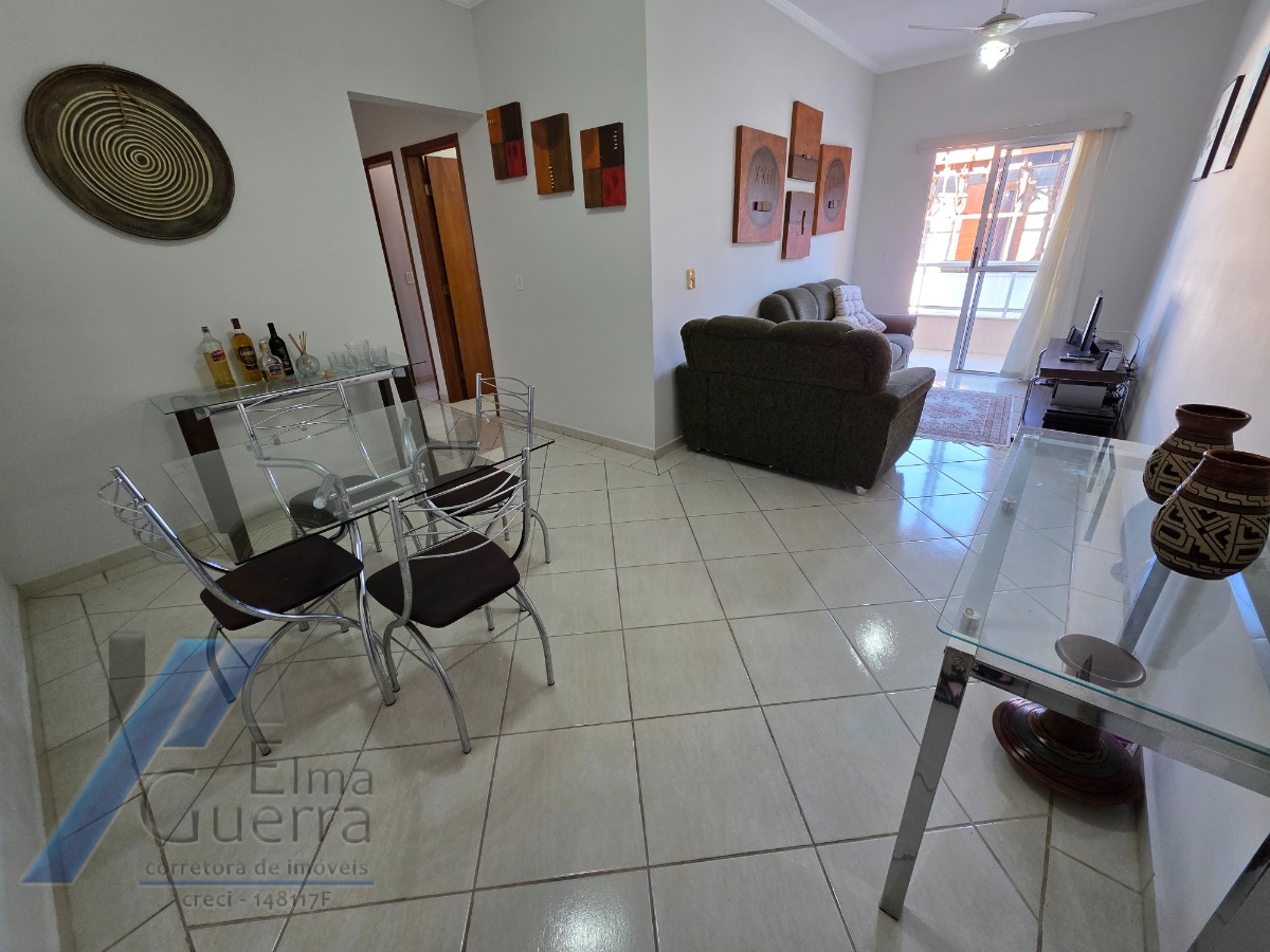 Ubatuba, Centro - Apartamento mobiliado com 2 dormitórios sendo 01 suíte e área de lazer.