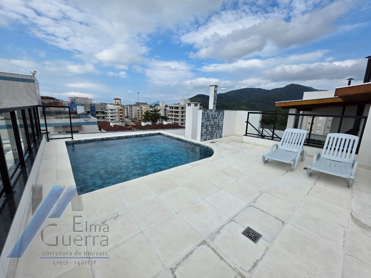 Ubatuba, Itaguá - Apartamento com 02 dormitórios sendo 01 suíte e área de lazer em local tranquilo.