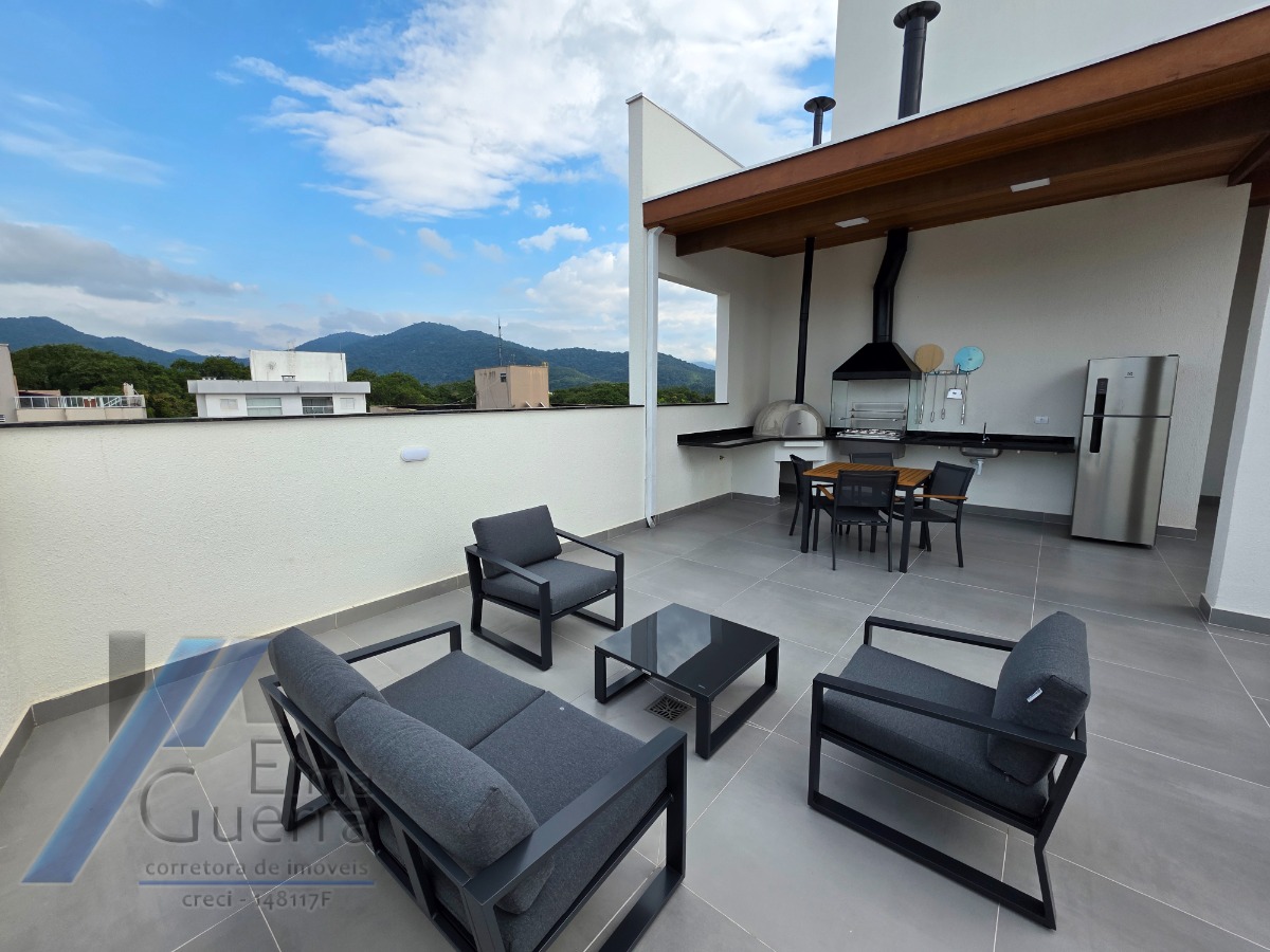 Ubatuba, Itaguá - Apartamento com 02 dormitórios sendo 01 suíte e área de lazer em local tranquilo.