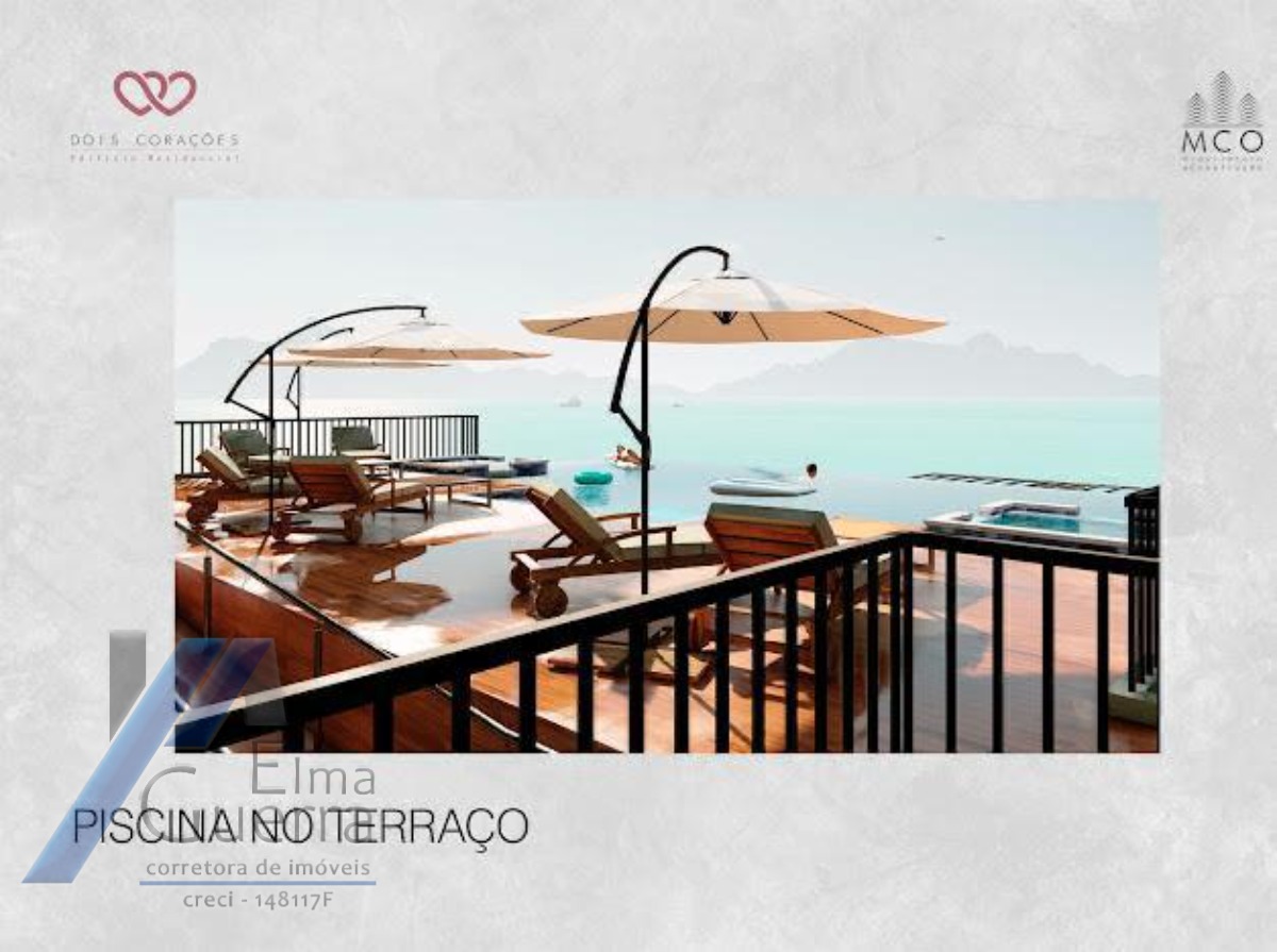 Ubatuba, Itagua - Apartamento cobertura em construção com vista para o mar, com 04 suítes, alto padrão, amplo lazer.