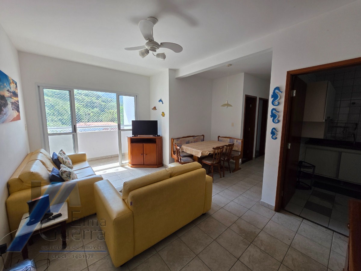 Ubatuba, Centro - Apartamento mobiliado com 03 dormitórios sendo 01 suíte e área de lazer.