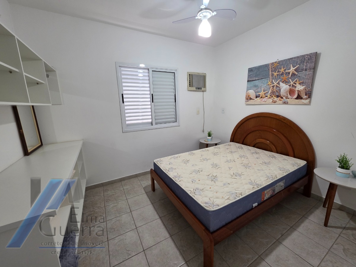 Ubatuba, Centro - Apartamento mobiliado com 03 dormitórios sendo 01 suíte e área de lazer.