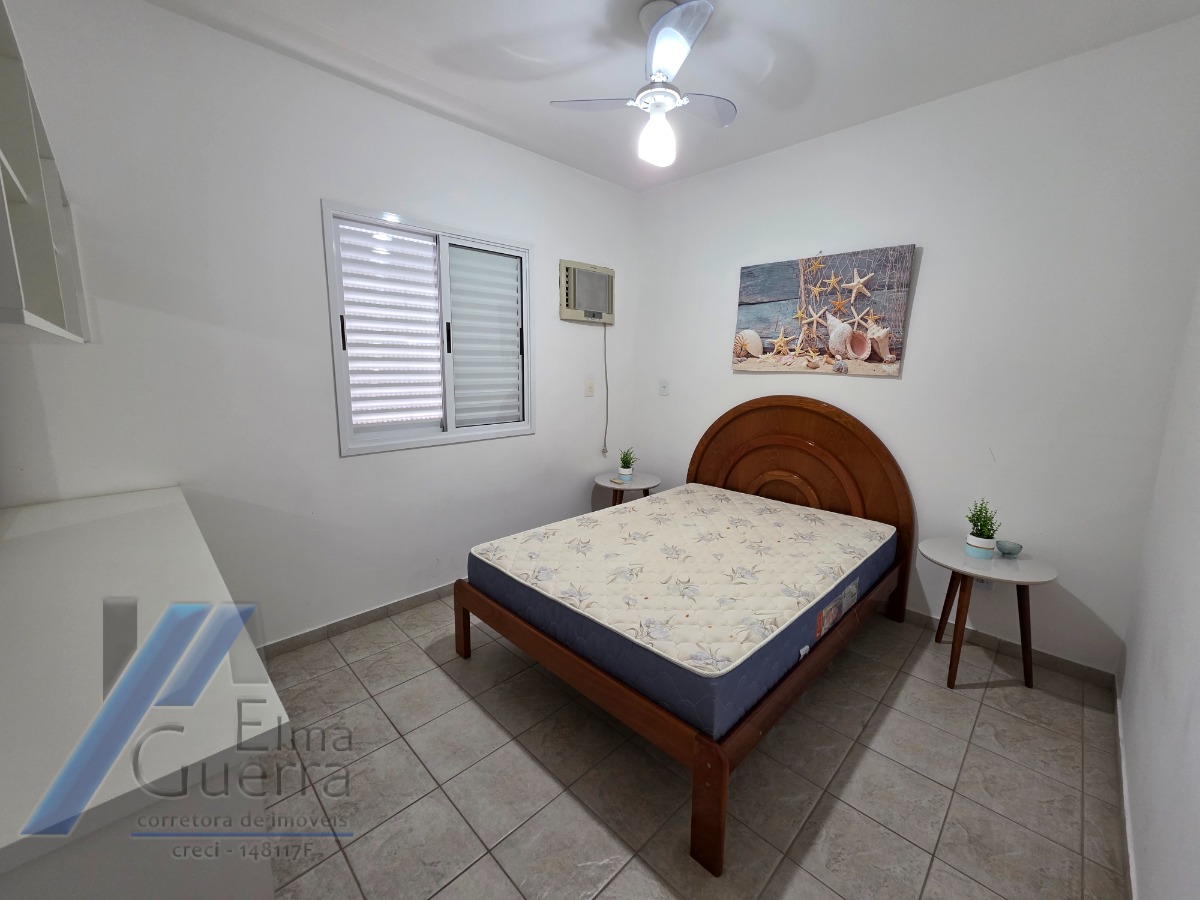 Ubatuba, Centro - Apartamento mobiliado com 03 dormitórios sendo 01 suíte e área de lazer.