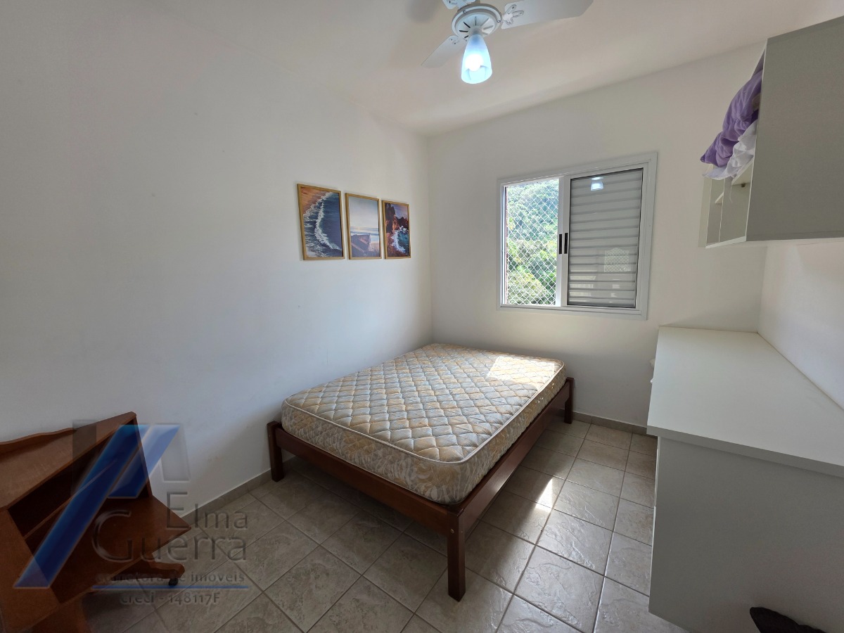 Ubatuba, Centro - Apartamento mobiliado com 03 dormitórios sendo 01 suíte e área de lazer.