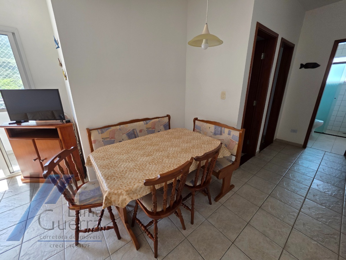 Ubatuba, Centro - Apartamento mobiliado com 03 dormitórios sendo 01 suíte e área de lazer.