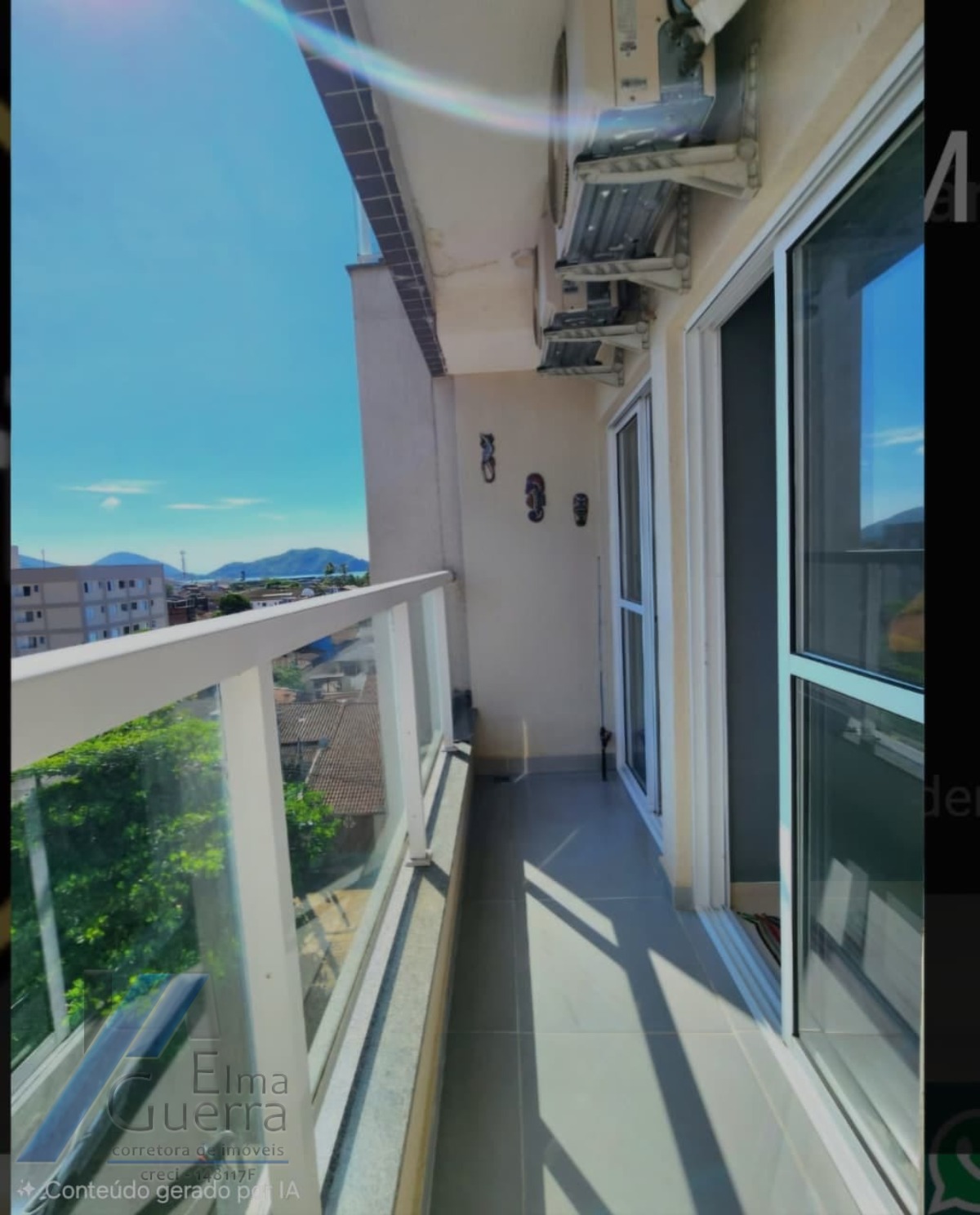 Ubatuba - Pereque açu - Apartamento com 02 dormitórios sendo 01 suíte e área de lazer.