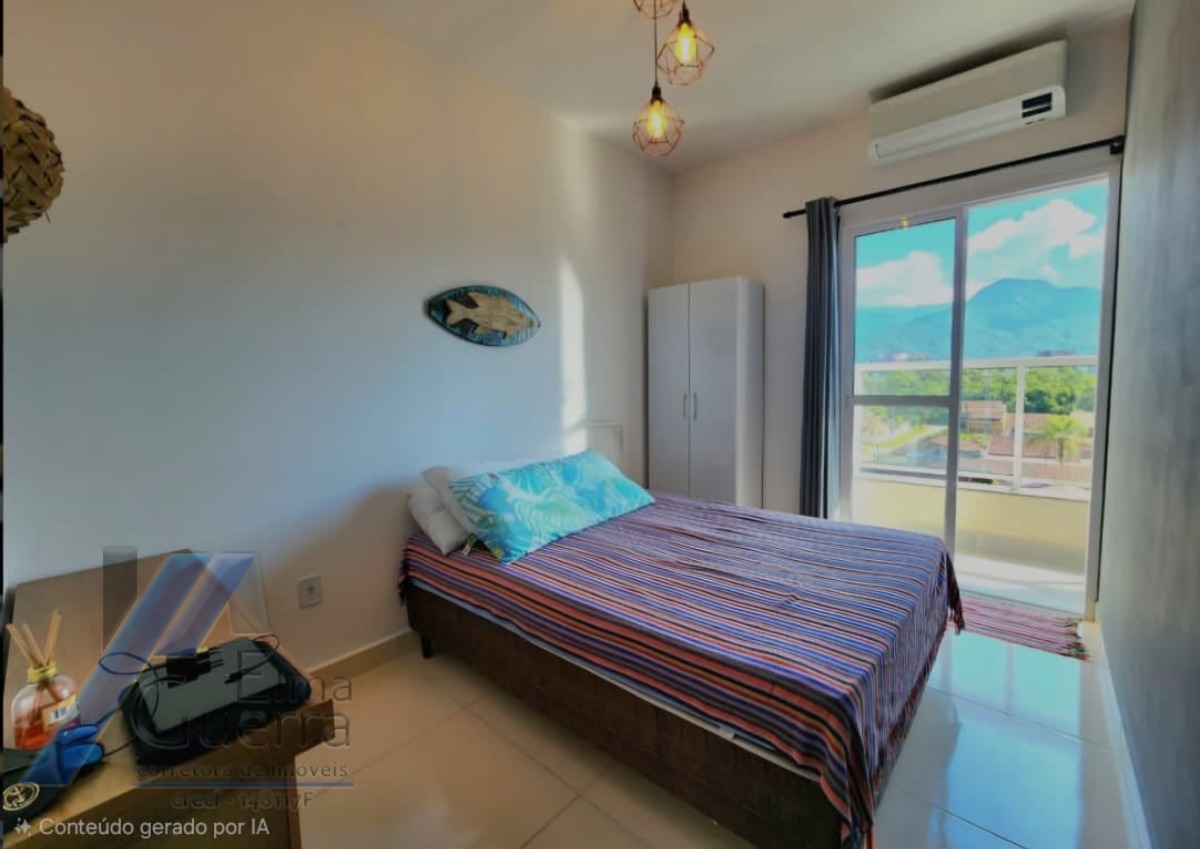 Ubatuba - Pereque açu - Apartamento com 02 dormitórios sendo 01 suíte e área de lazer.