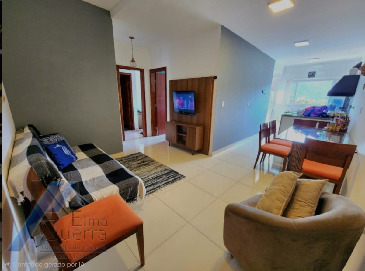 Ubatuba - Pereque açu - Apartamento com 02 dormitórios sendo 01 suíte e área de lazer.