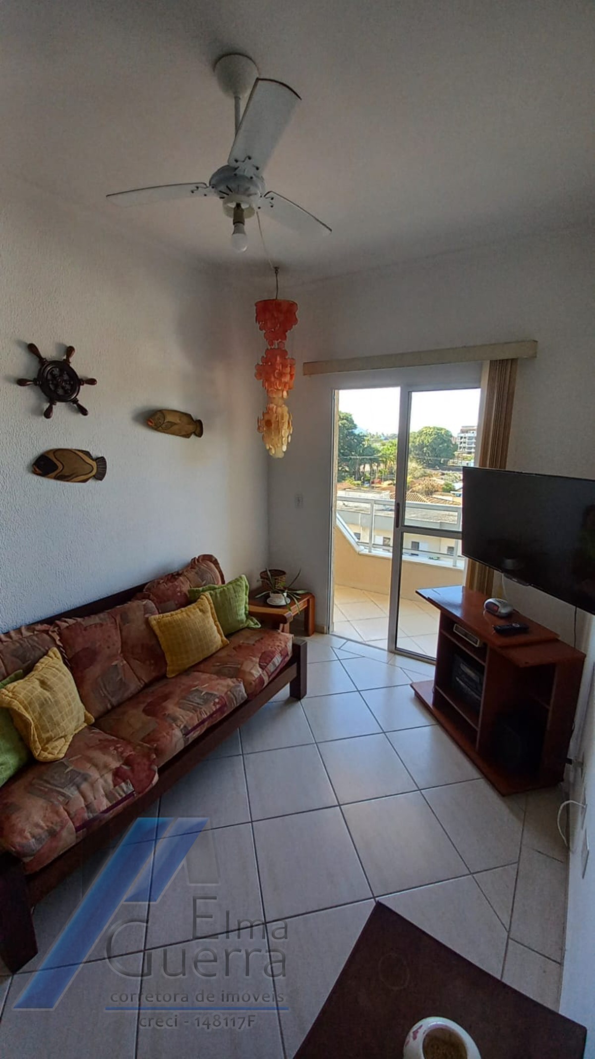 Ubatuba, Centro - Apartamento mobiliado com 2 dormitórios.