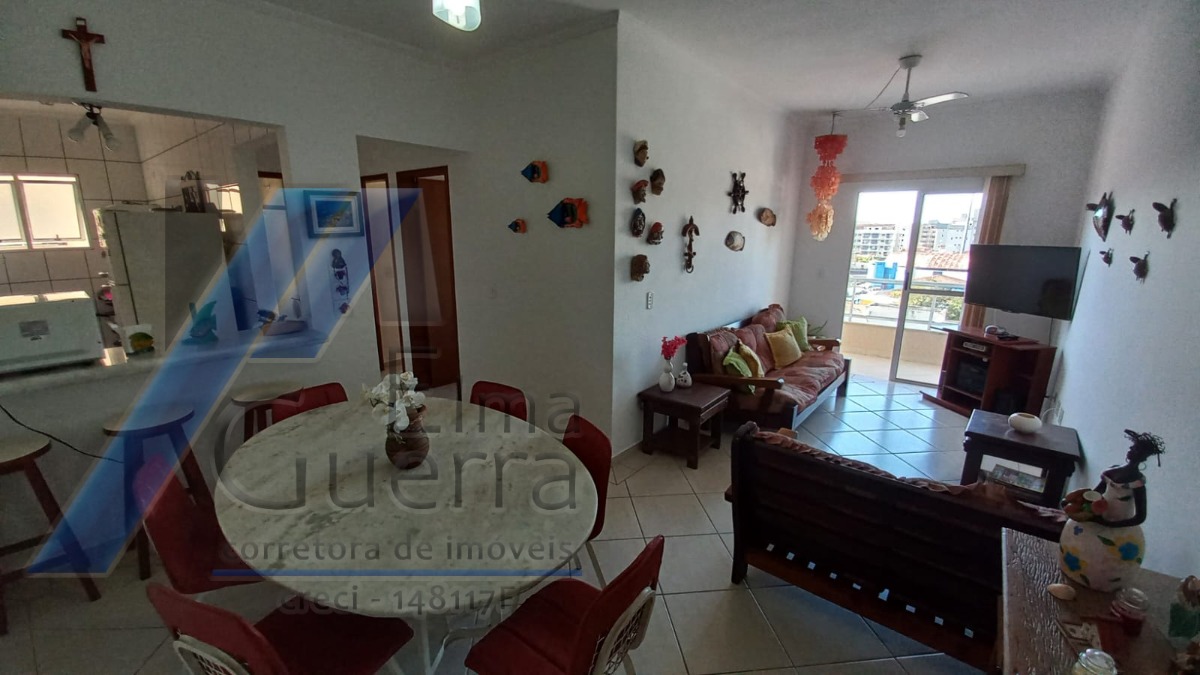 Ubatuba, Centro - Apartamento mobiliado com 2 dormitórios.