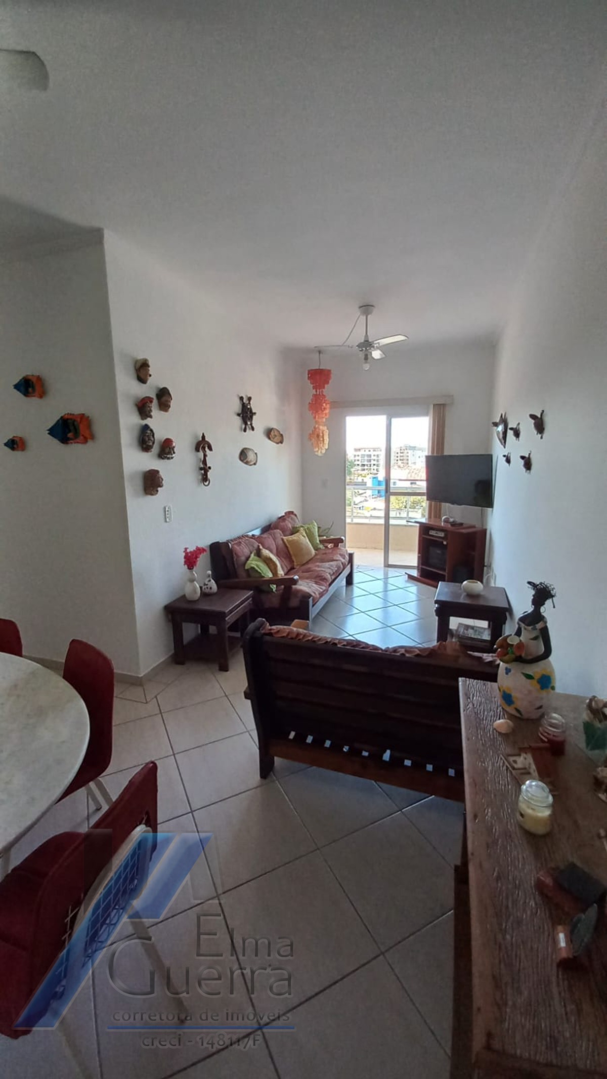 Ubatuba, Centro - Apartamento mobiliado com 2 dormitórios.