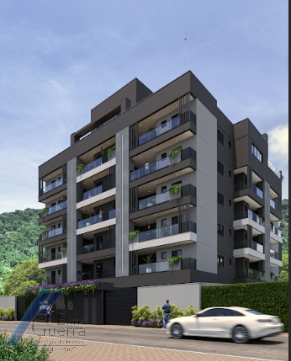 Ubatuba, Toninhas - Apartamento em construção com 01 dormitórios e área de lazer.