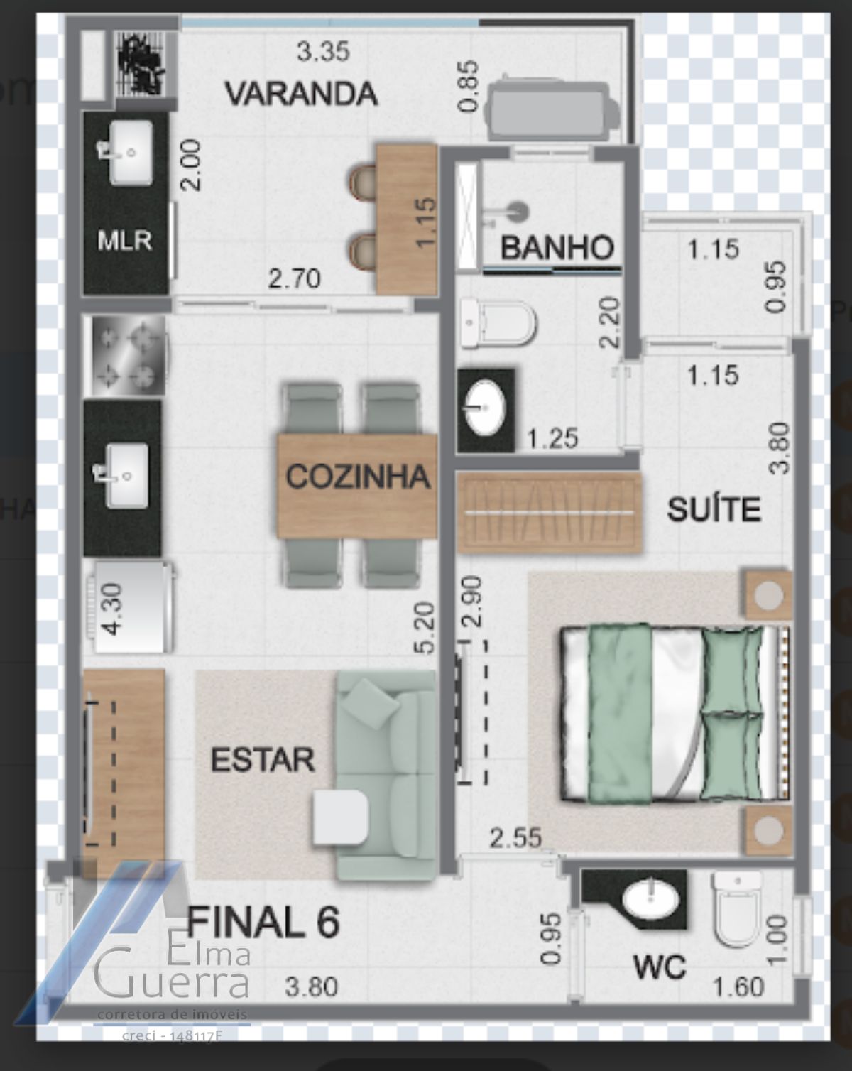 Ubatuba, Toninhas - Apartamento em construção com 01 dormitórios e área de lazer.
