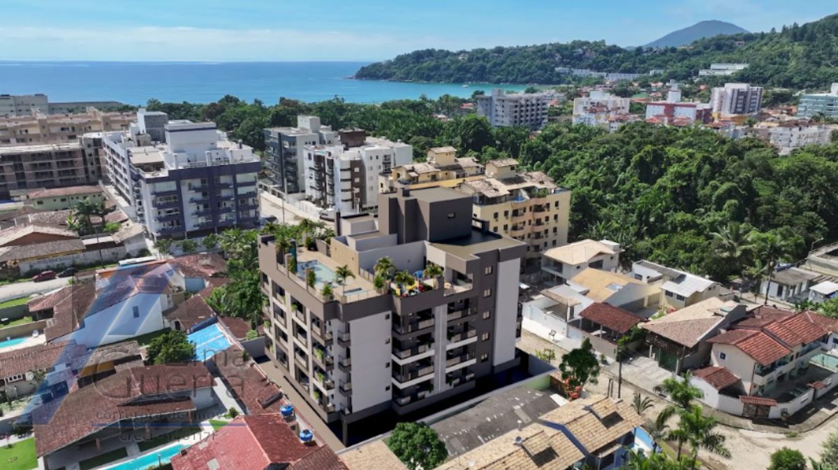 Ubatuba, Toninhas - Apartamento em construção com 01 dormitórios e área de lazer.