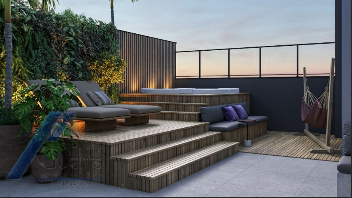 Ubatuba, Toninhas - Apartamento em construção com 01 dormitórios e área de lazer.