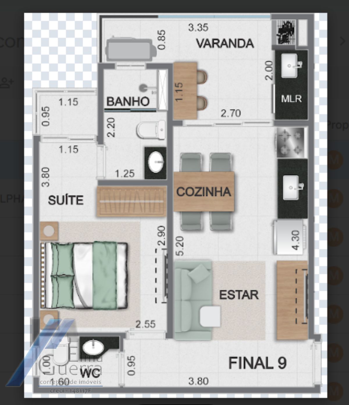 Ubatuba, Toninhas - Apartamento em construção com 01 dormitórios e área de lazer.