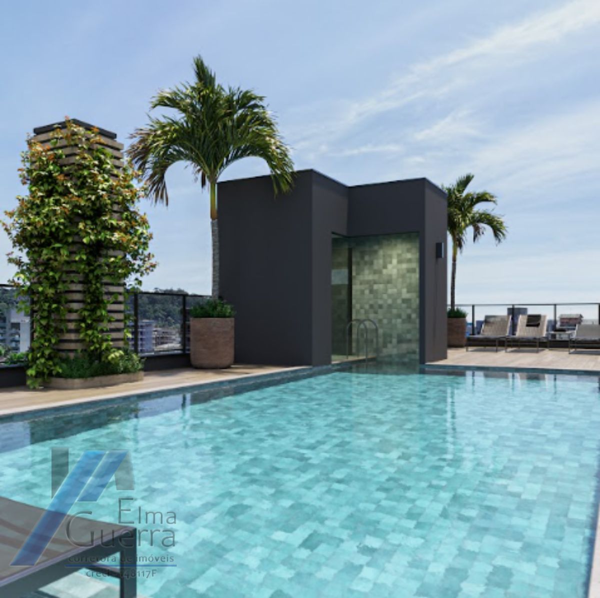 Ubatuba, Toninhas - Apartamento em construção com 01 dormitórios e área de lazer.