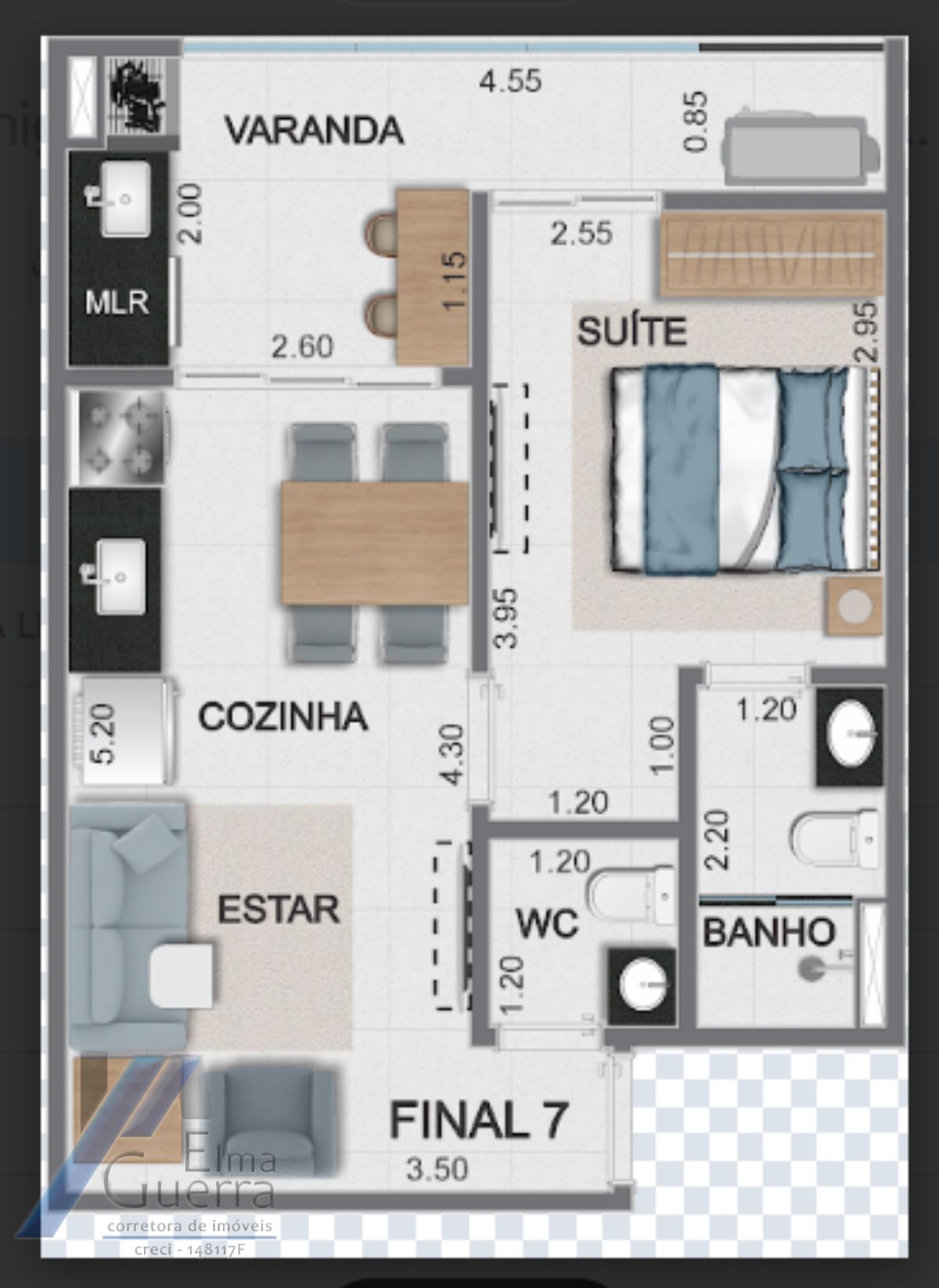 Ubatuba, Toninhas - Apartamento em construção com 01 dormitórios e área de lazer.