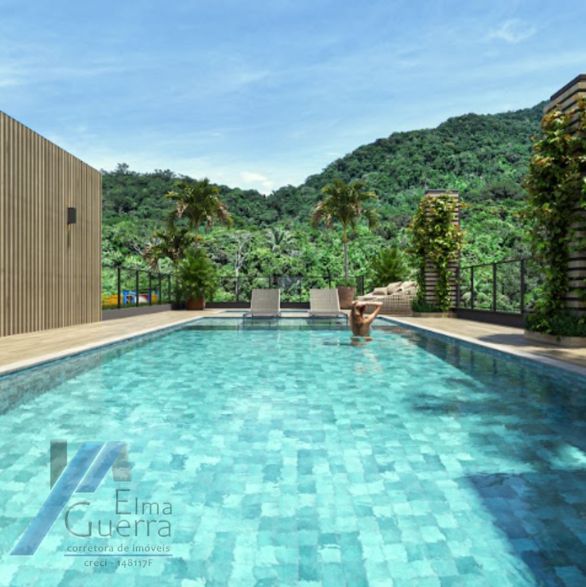 Ubatuba, Toninhas - Apartamento em construção com 01 dormitórios e área de lazer.
