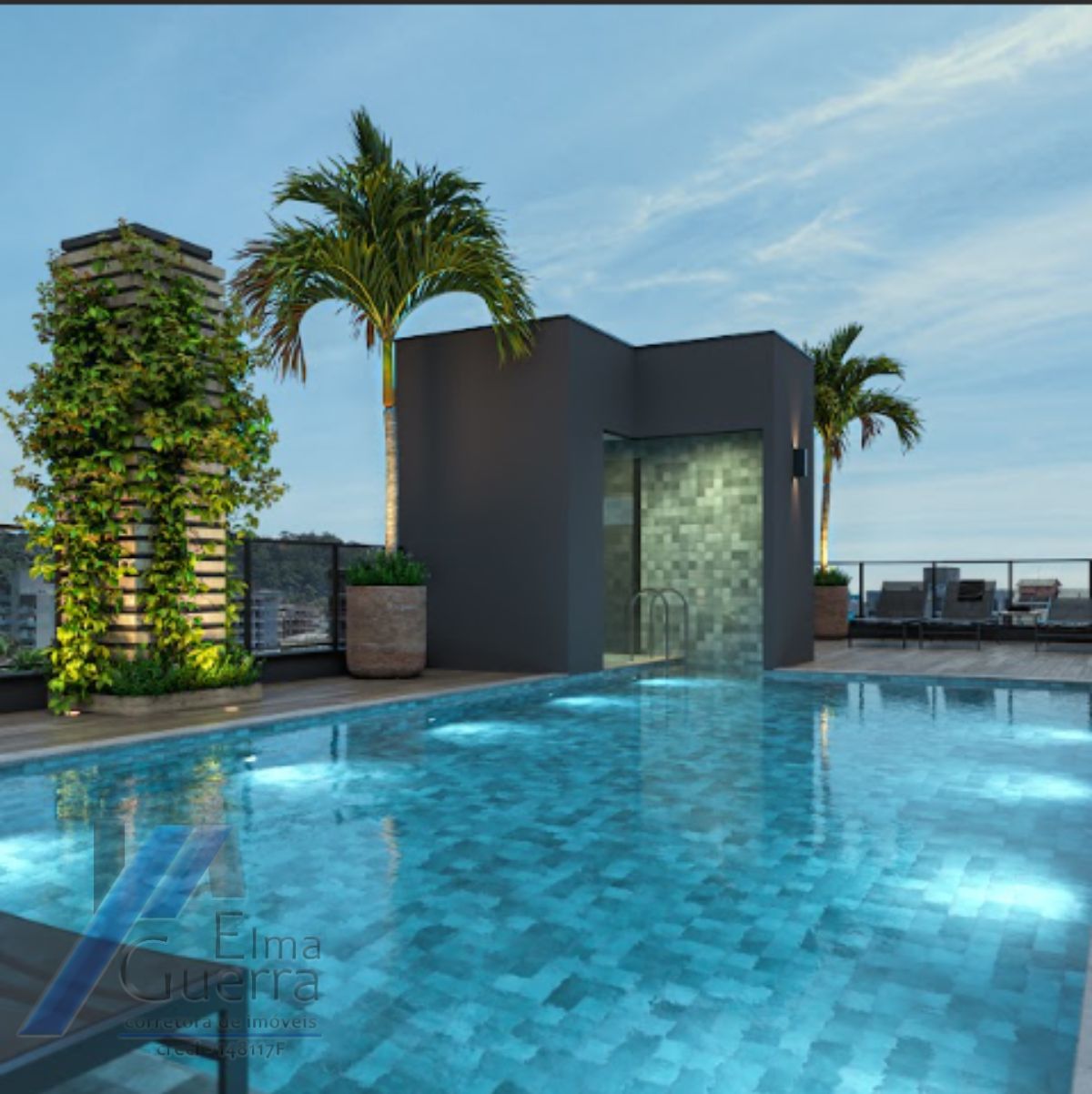 Ubatuba, Toninhas - Apartamento em construção com 01 dormitórios e área de lazer.