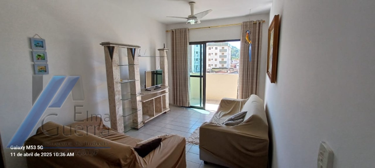Ubatuba, Centro- Apartamento com 02 dormitórios, sendo 01 suíte.