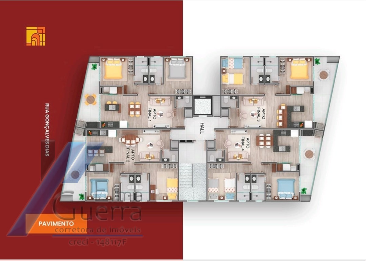 Apartamento, 2 quartos, 70 m² - Foto 12