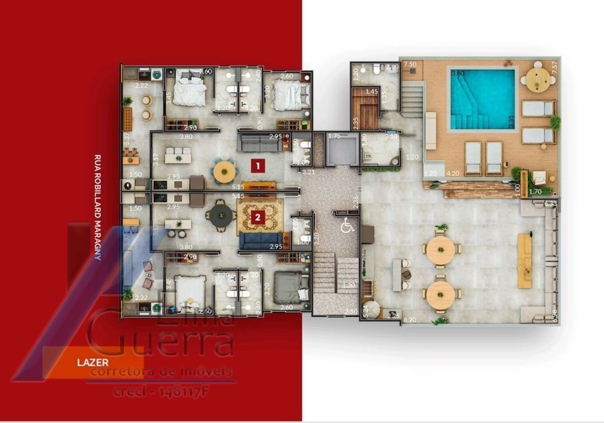 Ubatuba, Itaguá - Apartamento em construção com 02 dormitórios, sendo 01 suíte.