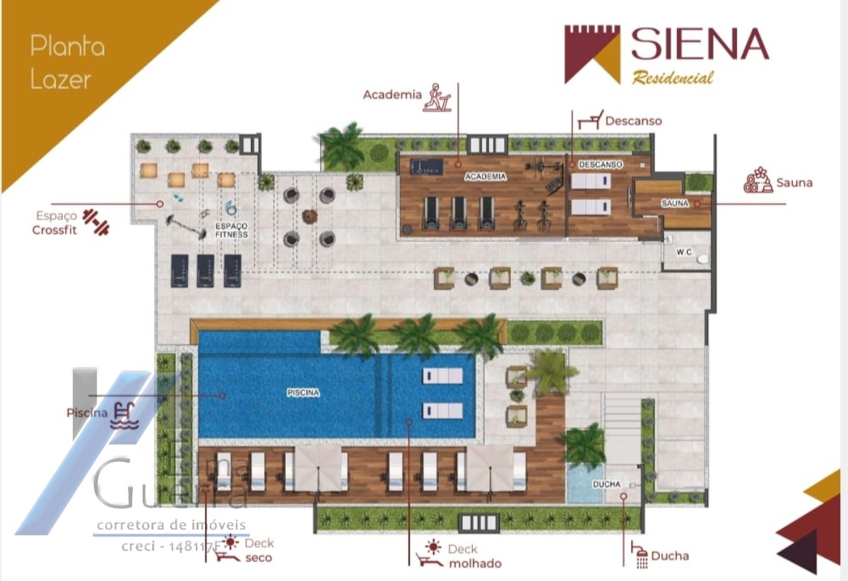 Ubatuba, Itaguá - Apartamento na planta com 02 suítes.