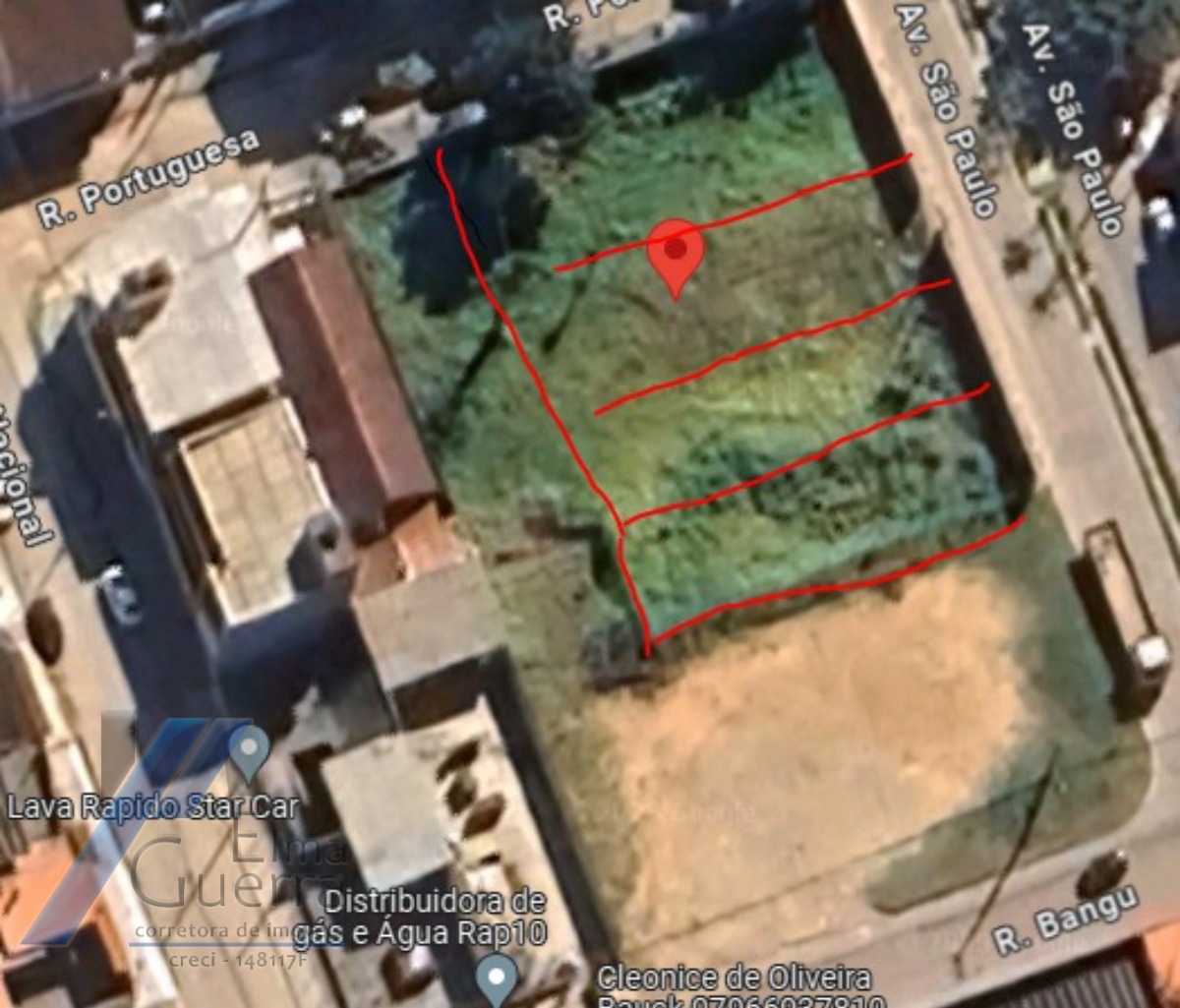 Ubatuba, Estufa II - Área de esquina com 1.500 m2, docunto de escritura.