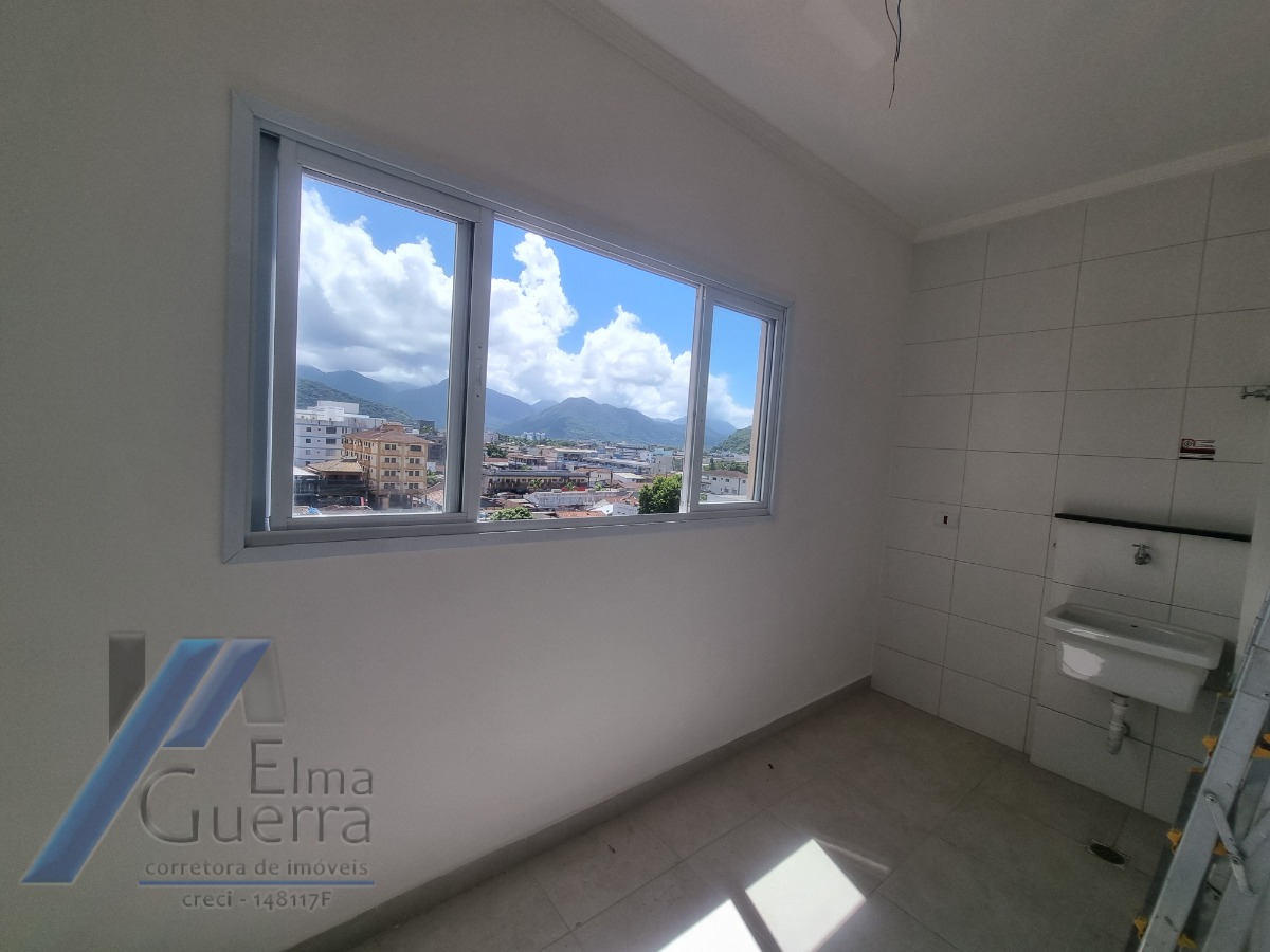 Ubatuba, Centro - Apartamento tipo com 03 dormitórios sendo 01 suíte e área de lazer.