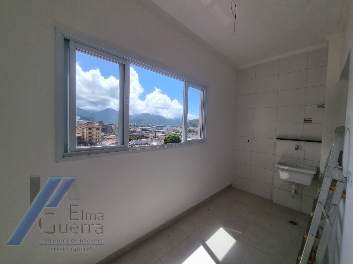 Ubatuba, Centro - Apartamento tipo com 03 dormitórios sendo 01 suíte e área de lazer.