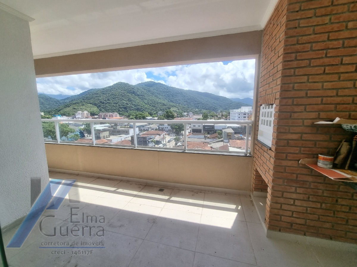 Ubatuba, Centro - Apartamento tipo com 03 dormitórios sendo 01 suíte e área de lazer.
