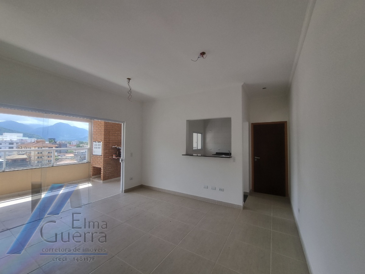 Ubatuba, Centro - Apartamento tipo com 03 dormitórios sendo 01 suíte e área de lazer.