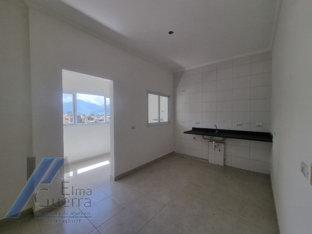 Ubatuba, Centro - Apartamento tipo com 03 dormitórios sendo 01 suíte e área de lazer.