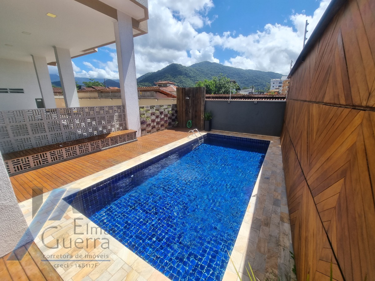 Ubatuba, Centro - Apartamento tipo com 03 dormitórios sendo 01 suíte e área de lazer.