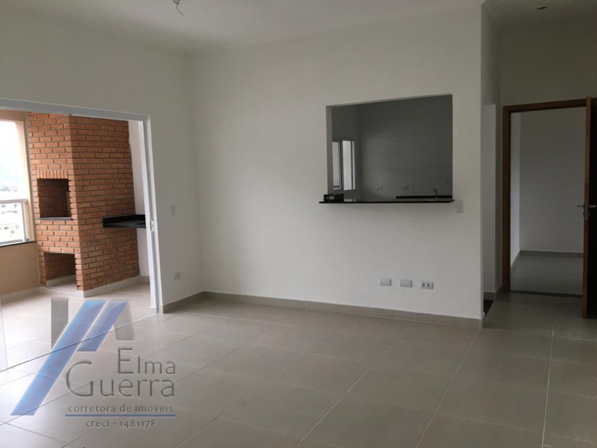 Ubatuba, Centro - Apartamento tipo com 03 quartos sendo 01 suíte e área de lazer.