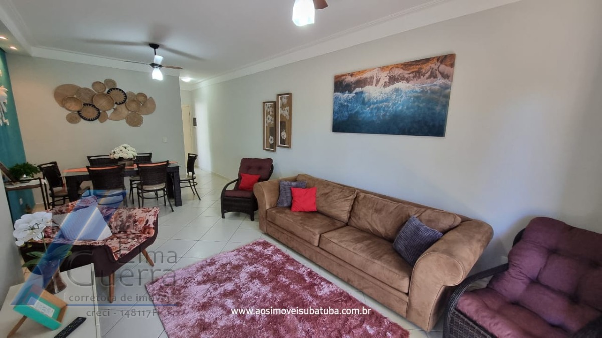 Ubatuba, Itaguá - Apartamento com 03 dormitórios, sendo 01 suíte e area de lazer.