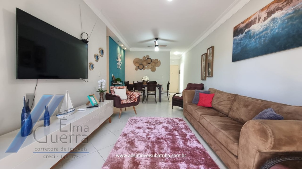 Ubatuba, Itaguá - Apartamento com 03 dormitórios, sendo 01 suíte e area de lazer.