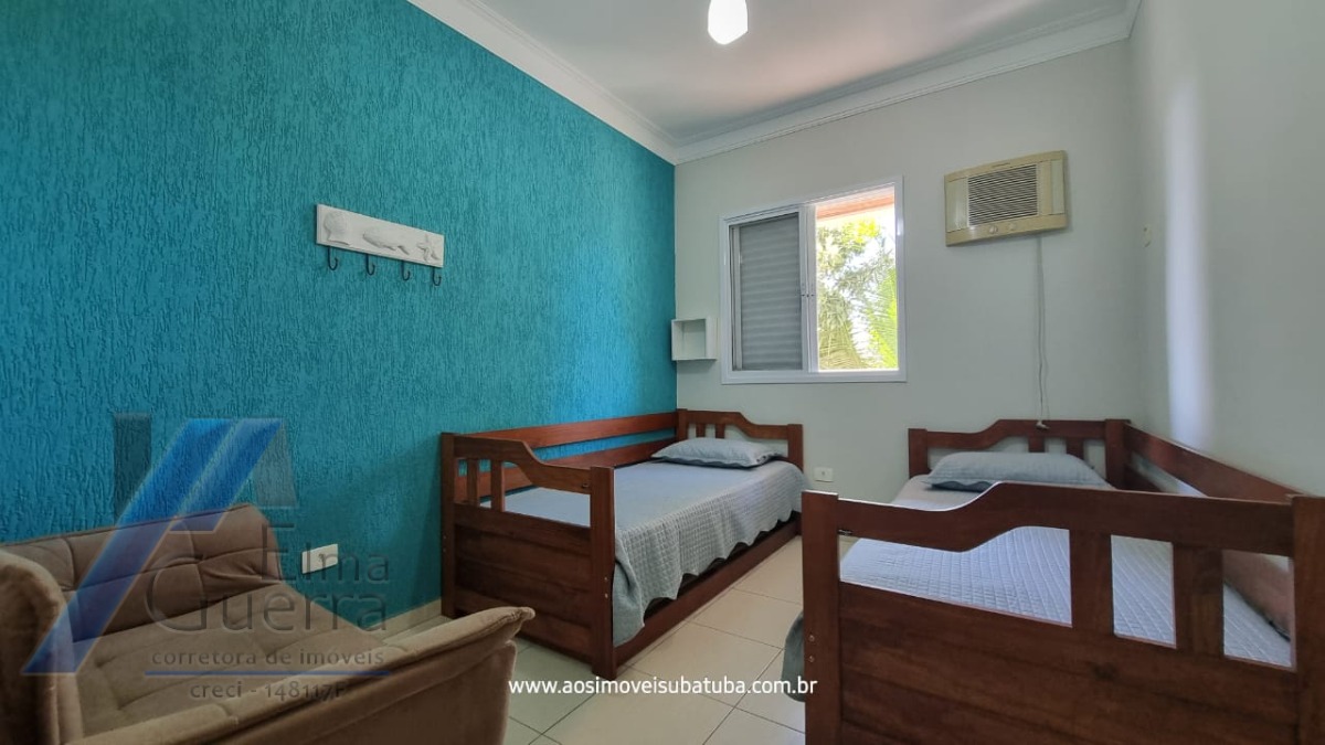 Ubatuba, Itaguá - Apartamento com 03 dormitórios, sendo 01 suíte e area de lazer.
