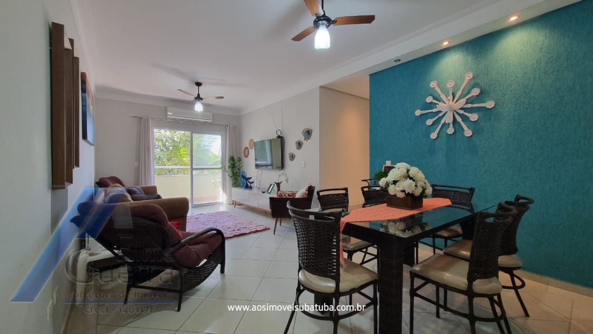 Ubatuba, Itaguá - Apartamento com 03 dormitórios, sendo 01 suíte e area de lazer.