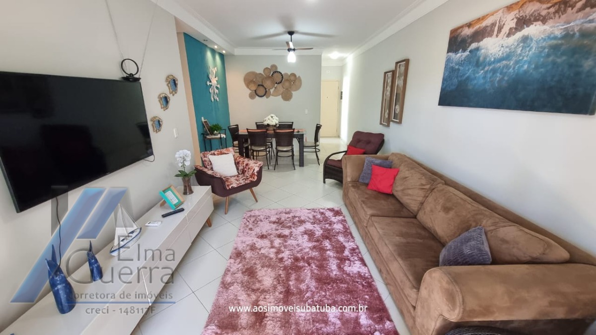 Ubatuba, Itaguá - Apartamento com 03 dormitórios, sendo 01 suíte e area de lazer.