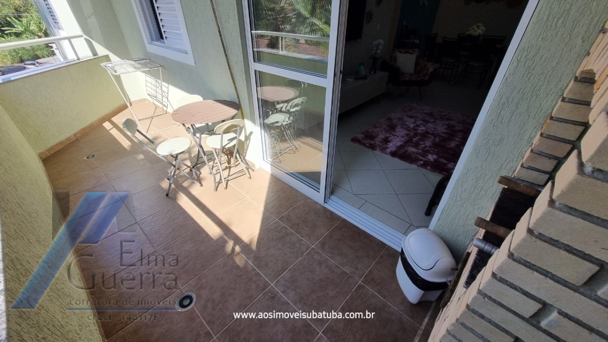 Ubatuba, Itaguá - Apartamento com 03 dormitórios, sendo 01 suíte e area de lazer.